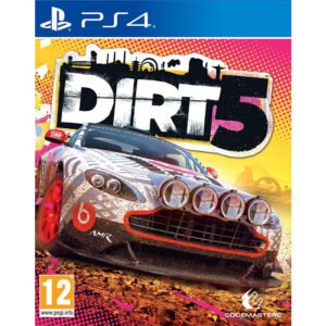 DIRT 5 PS4 siūlo greitas ir spalvingas arkadines lenktynes ekstremaliose pasaulio trasose, o įvairūs automobiliai reikalauja skirtingo važiavimo stiliaus.