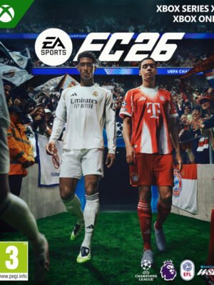 FC 26 Xbox One / Xbox Series X – tai nuoseklus, brandus ir gerai subalansuotas futbolo žaidimas, skirtas tiek vienam žaidėjui, tiek varžantis su kitais.