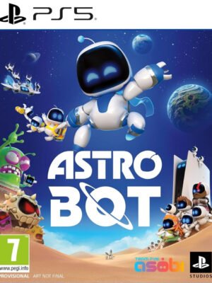 Astro Bot PS5 yra spalvingas platforminis nuotykis, atskleidžiantis PS5 galimybes per kūrybiškus lygius ir mechanikas. Žaidimas pasižymi sklandžiu valdymu.
