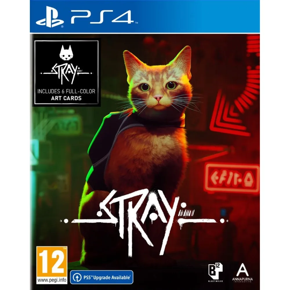 Stray PS4 leidžia žaidėjams patirti paslaptingą miestą iš benamio katino perspektyvos, kur subtilūs galvosūkiai kuria unikalią kelionę.