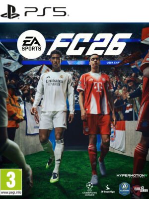 FC 26 PS5 – tai futbolo patirtis, kurioje sujungti taktiniai sprendimai, techniniai įgūdžiai ir moderni sportinio žaidimo eiga.