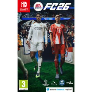 FC 26 Nintendo Switch – tai subalansuotas ir nuosekliai tobulinamas futbolo žaidimas, skirtas tiek vienam žaidėjui, tiek varžantis su kitais.
