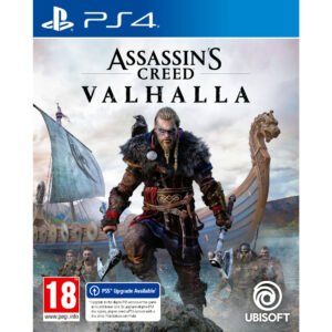Assassin’s Creed Valhalla PS4 yra atviro pasaulio veiksmo žaidimas, leidžiantis tapti vikingų kariais ir vesti savo klaną per Angliją.