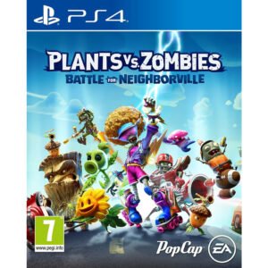 Plants vs. Zombies: Battle for Neighborville PS4 – linksmas veiksmo nuotykis, kupinas kovų tarp augalų ir zombių spalvingame pasaulyje.