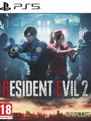 Resident Evil 2 Remake PS5 – tai vienas geriausių klasikinio siaubo atgimimų, sujungiantis nostalgišką pasakojimą, modernią grafiką ir įtemptą žaidimo eigą.
