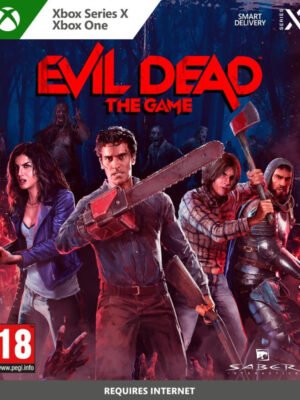 Evil Dead: The Game Xbox One / Xbox Series X nukelia žaidėjus į siaubo kupiną pasaulį, kuriame laukia demonai, kovos, įtampa ir bendradarbiavimas.