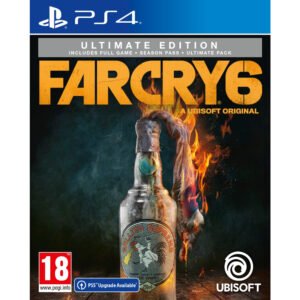 Far Cry 6: Yara Edition Ultimate Edition PS4 suteikia įtemptą nuotykių patirtį, kupiną kovų, ginklų, veikėjų, misijų, pavojų, iššūkių ir laisvės.