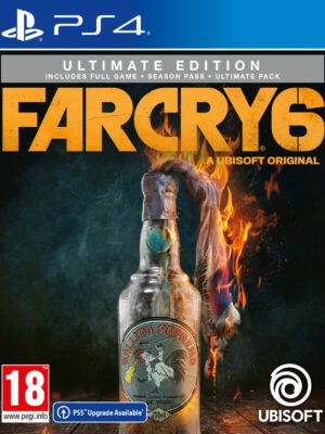 Far Cry 6: Yara Edition Ultimate Edition PS4 suteikia įtemptą nuotykių patirtį, kupiną kovų, ginklų, veikėjų, misijų, pavojų, iššūkių ir laisvės.