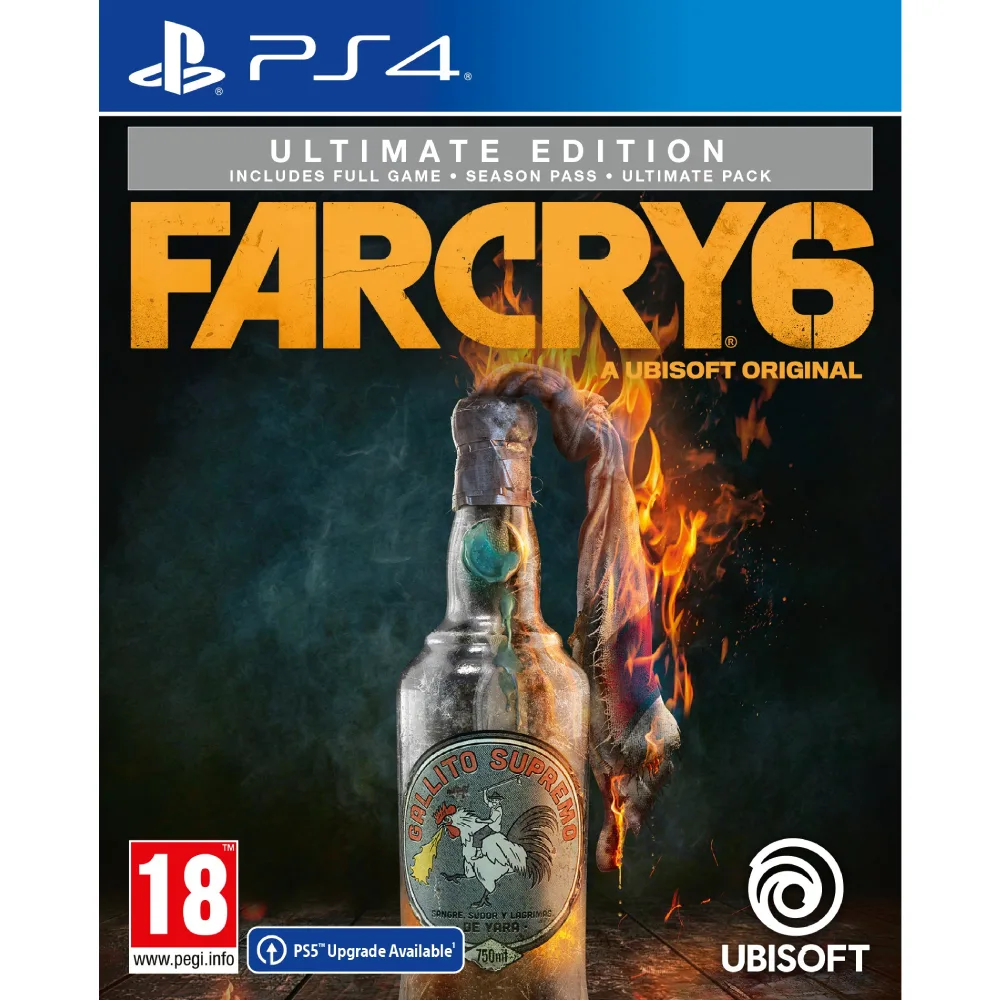 Far Cry 6: Yara Edition Ultimate Edition PS4 suteikia įtemptą nuotykių patirtį, kupiną kovų, ginklų, veikėjų, misijų, pavojų, iššūkių ir laisvės.