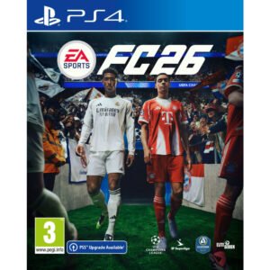 FC 26 PS4 – tai futbolo patirtis, kurioje sujungti taktiniai sprendimai, techniniai įgūdžiai ir moderni sportinio žaidimo eiga.