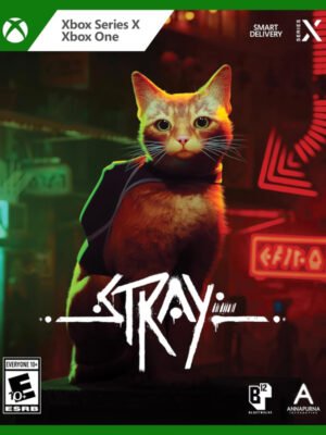 Stray Xbox One / Xbox Series X leidžia žaidėjams patirti paslaptingą miestą iš benamio katino perspektyvos, kur subtilūs galvosūkiai kuria unikalią kelionę.