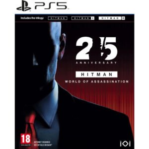 Hitman World of Assassination 25TH Anniversary Edition PS5 – tai aukščiausios kokybės stealth žanro patirtis, siūlanti šimtus valandų turinio.