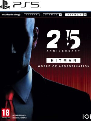 Hitman World of Assassination 25TH Anniversary Edition PS5 – tai aukščiausios kokybės stealth žanro patirtis, siūlanti šimtus valandų turinio.