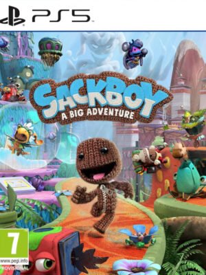 Sackboy A Big Adventure PS5 nukelia žaidėjus į spalvingą pasaulį, kupiną nuotykių, kūrybos, linksmybių ir išmintingo išradingumo.