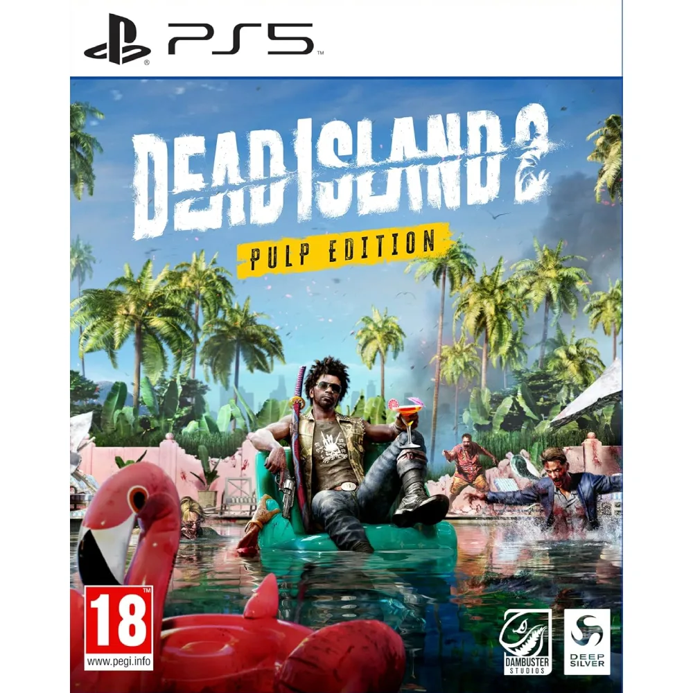 Dead Island 2 Pulp Edition PS5 – kruvinas ir intensyvus veiksmo nuotykis, nukeliantis į Los Andželą, kupiną zombių, chaoso ir išlikimo kovų.