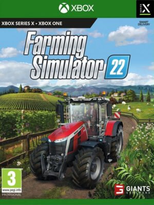 Farming Simulator 22 Xbox One / Xbox Series X – tai išsamus, gilus ir realistiškas simuliacinis vaizdo žaidimas įvairaus amžiaus žaidėjams.