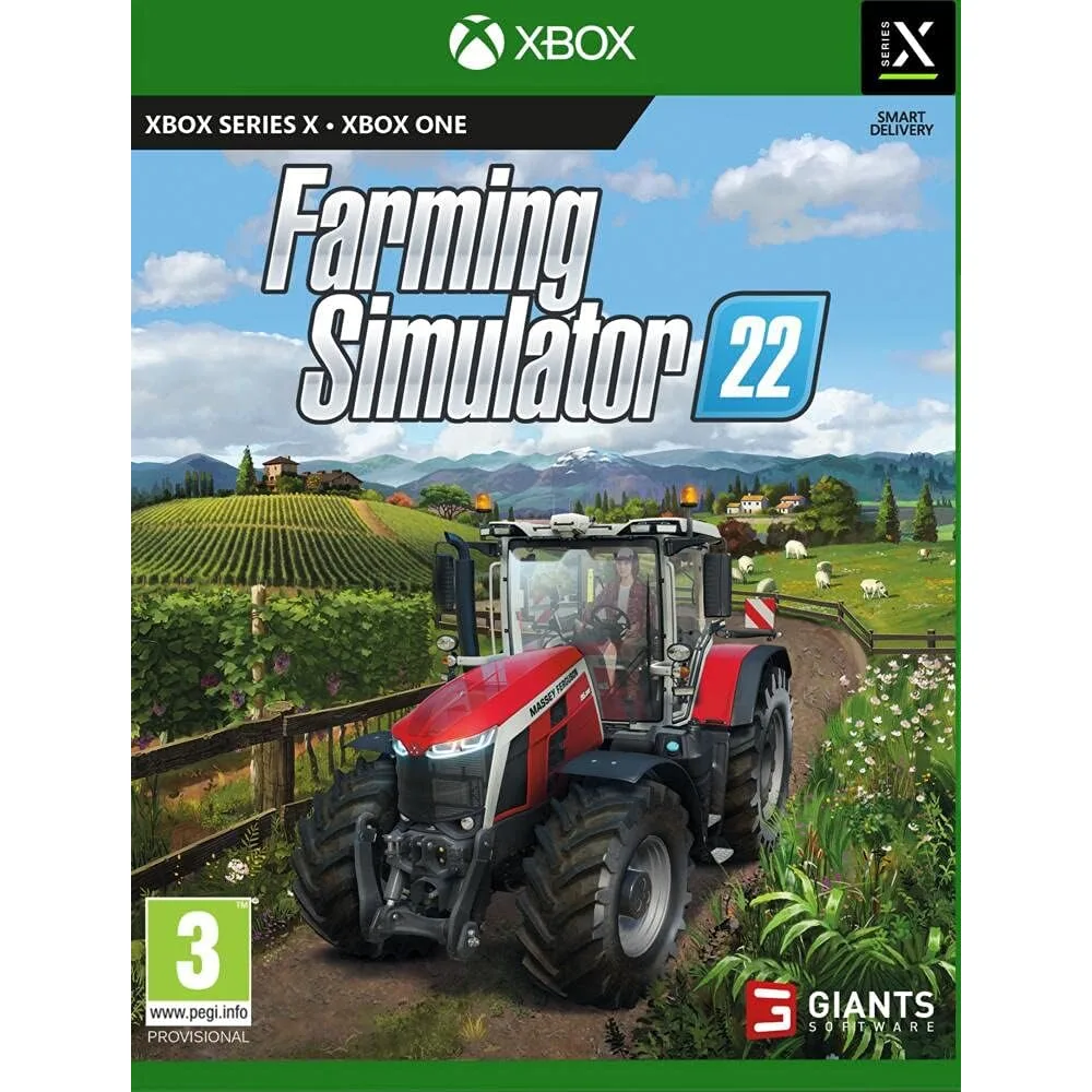 Farming Simulator 22 Xbox One / Xbox Series X – tai išsamus, gilus ir realistiškas simuliacinis vaizdo žaidimas įvairaus amžiaus žaidėjams.