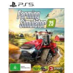 Farming Simulator 25 PS5 leidžia sukurti savo ūkį, laukus, prižiūrėti laukus, gyvulius, techniką ir nenutrūkstamą gamybos grandinę.