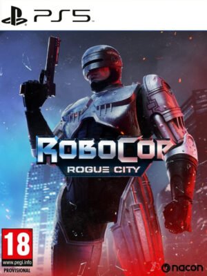 RoboCop Rogue City PS5 – tai veiksmo kupina kelionė į nusikalstamumo apimtą Detroitą, kur įstatymo laikymasis priklauso nuo tavęs.