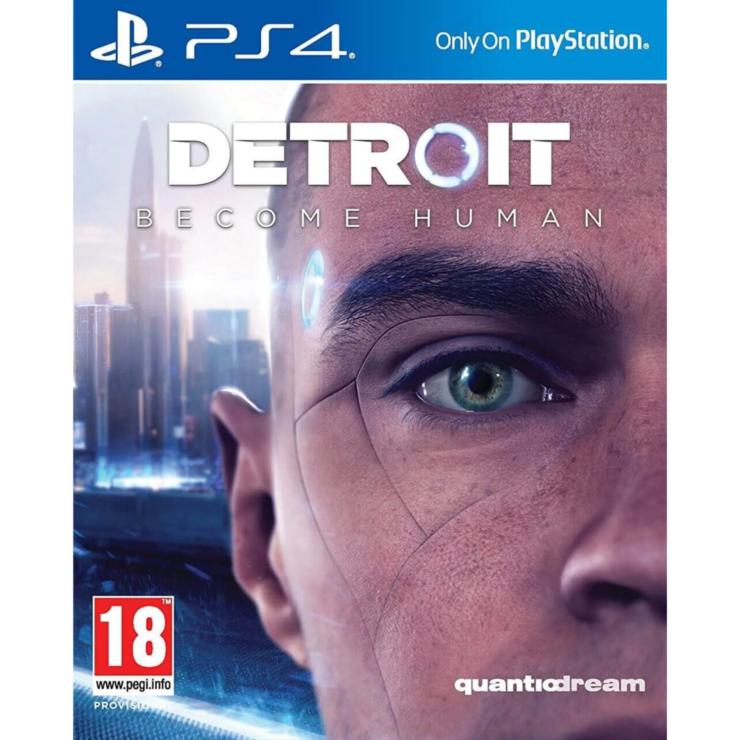 Detroit: Become Human PS4 pasakoja emocingą istoriją apie androidus, laisvę, moralę ir žmonių bei technologijų ateities pasirinkimus.