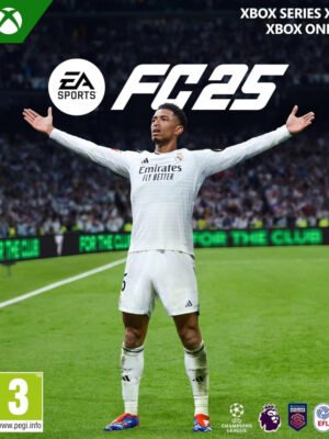 FC 25 Xbox One / Xbox Series X – tai žaidimas, kuris sujungia tikrovišką, nuostabią futbolo atmosferą, taktiką, įvairovę ir azartą į vieną paketą.