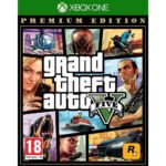 Grand Theft Auto 5 - Premium Edition Xbox One – epinis veiksmo nuotykis, nukeliantis į Los Santos miestą, kupiną nusikaltimų, intrigų ir neribotų galimybių.