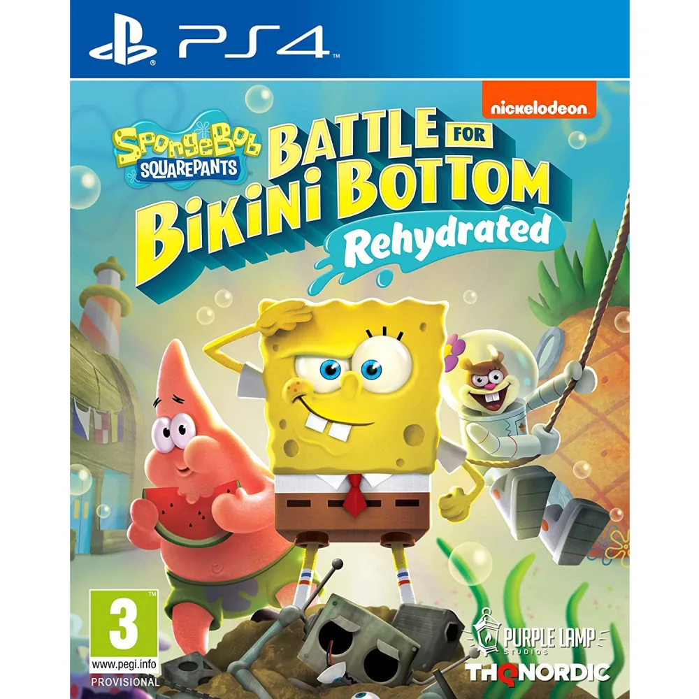 SpongeBob SquarePants: Battle for Bikini Bottom – Rehydrated PS4 – tai linksmas, nostalgiškas ir nuotykių kupinas žaidimas.