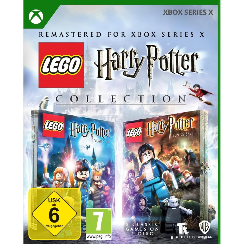 LEGO Harry Potter Collection Xbox Series X suteikia magišką nuotykių patirtį, kupiną veikėjų, burtų, humoro, iššūkių, paslapčių, lygių ir linksmybių.