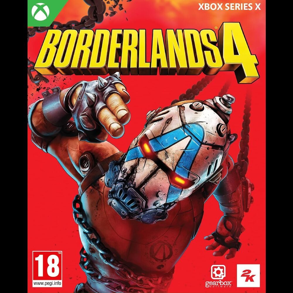 Borderlands 4 Xbox Series X veiksmo nuotykių žaidimas, siūlantis daugybę kovos, misijų ir ginklų kombinacijų. Įvairios planetos suteikia išskirtinę patirtį.